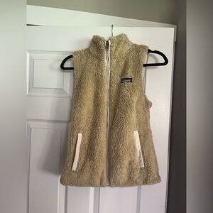 Women’s Patagonia Beige Fleece Vest
